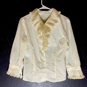 Vintage elegant shirt woman